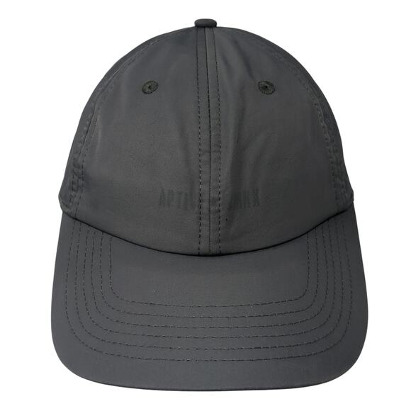 Aptive Strapback Baseball Cap Gray One Size Adjustable 6 Panel Polyester - Picture 1 of 9